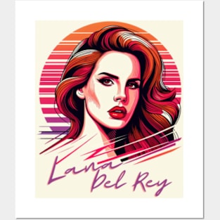 Lana Del Rey - Neon Night Dreams Posters and Art